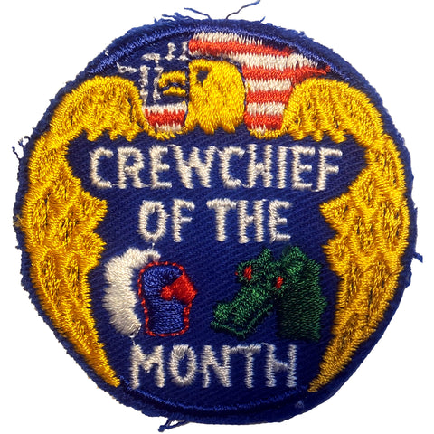 Patch - Crew Chief of the Month - Sew On (7980)