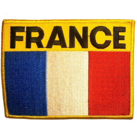 Patch - France Flag - Sew On (7981)