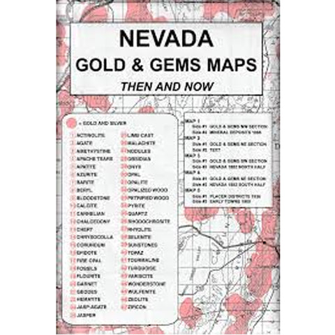 Gold & Gems Maps Then & Now