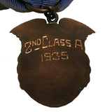 SALE Vintage N.R.A. Inter-Club 2nd Class A 1935 Medal/Pin