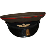 SALE Russian Air Force Military Visor Cap w/Insignia-(RMAPC-2)