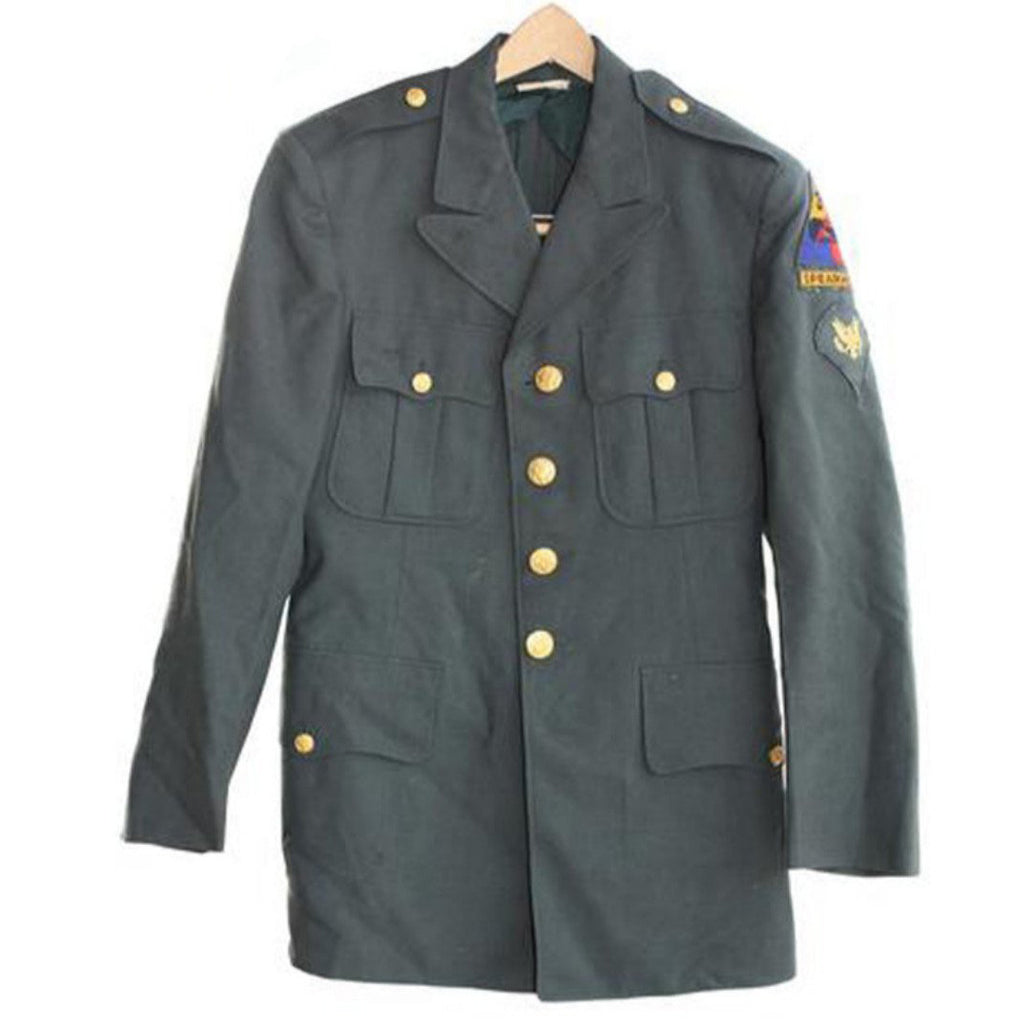 SALE Vintage Army Uniform Jacket Army Green – Hahn's World