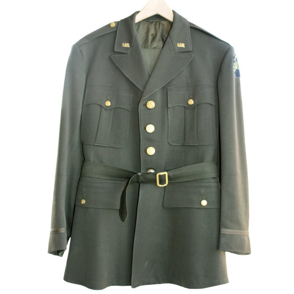 green military dress uniform U.S. War Correspondent Military Uniform
