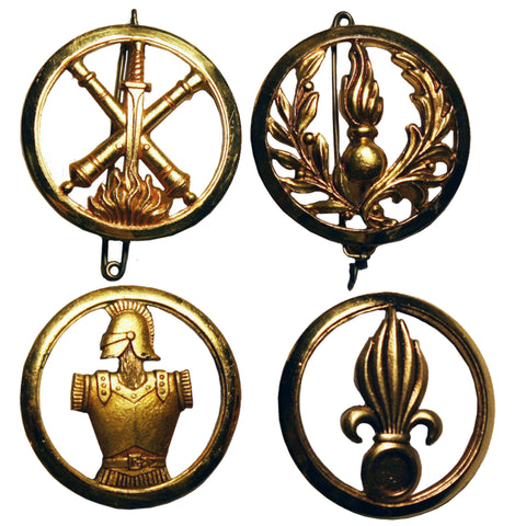 Vintage 4 - French Military Insignia Pins