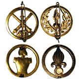 Vintage 4 - French Military Insignia Pins