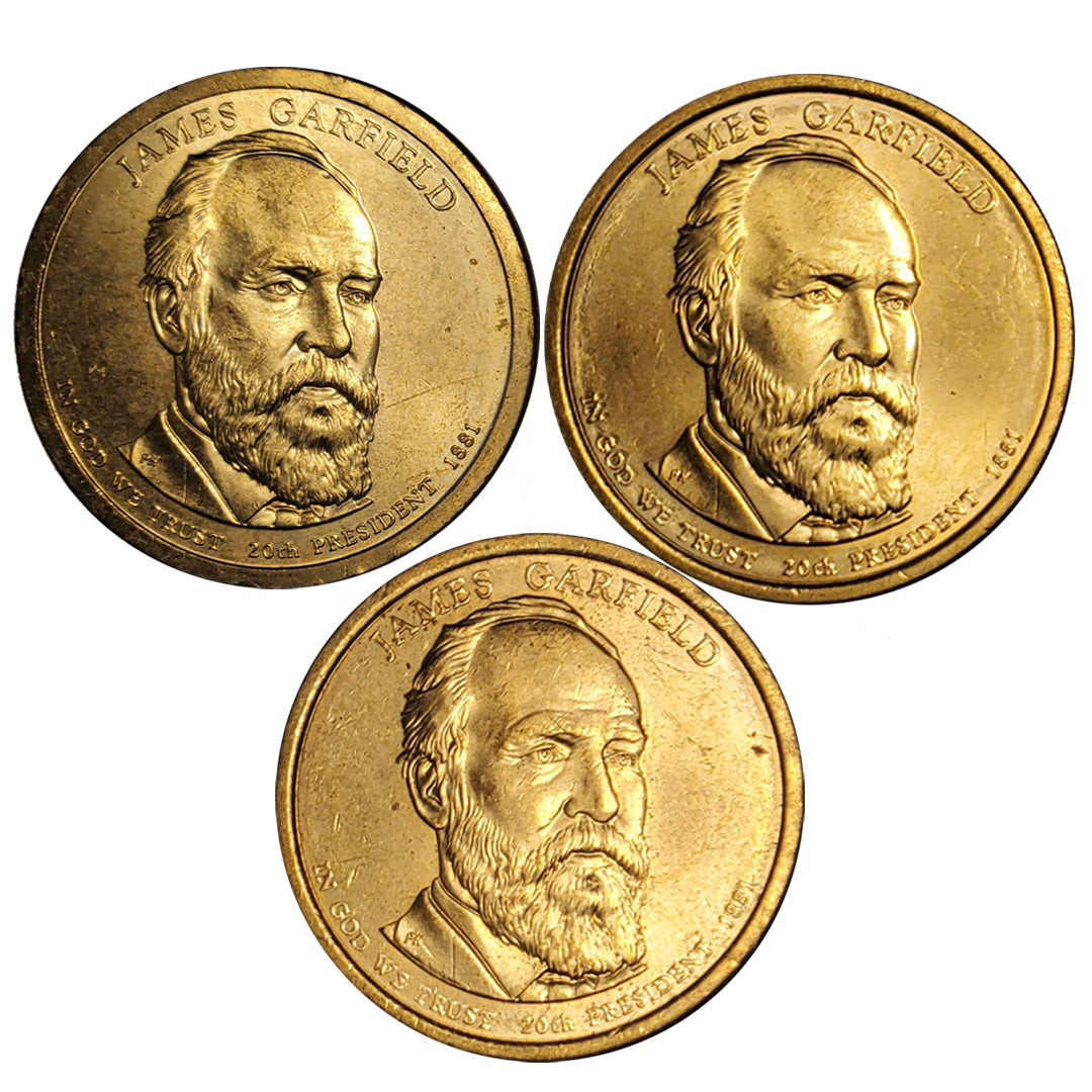 2011-P & D 1881 James Garfield $1 Coin (7891) – Hahn's World of 2011-P & D 1881 James Garfield $1 Coin (7891) – Hahn's World of