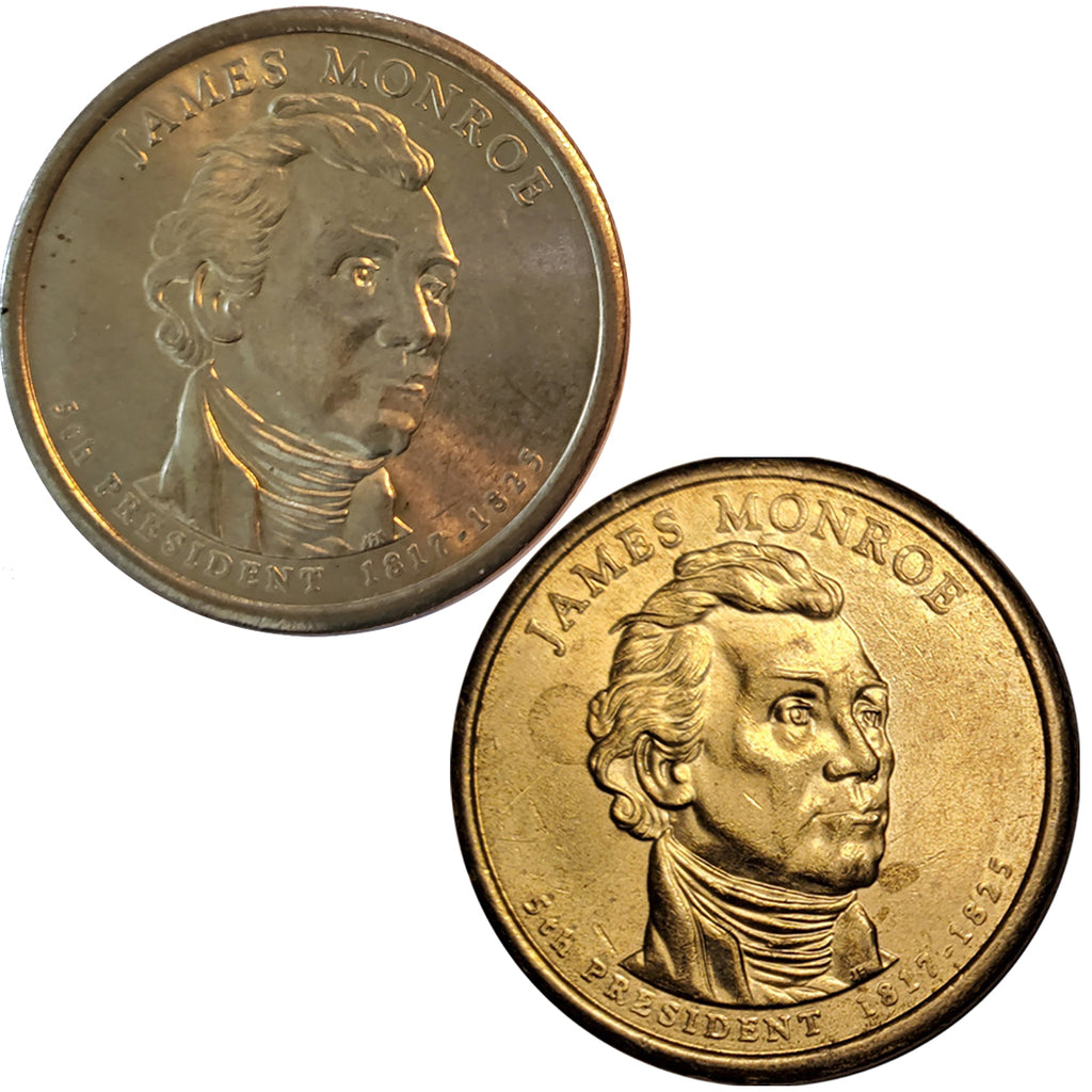 2008-D President 1817-1825 James Monroe $1 Coin (7887) – Hahn's