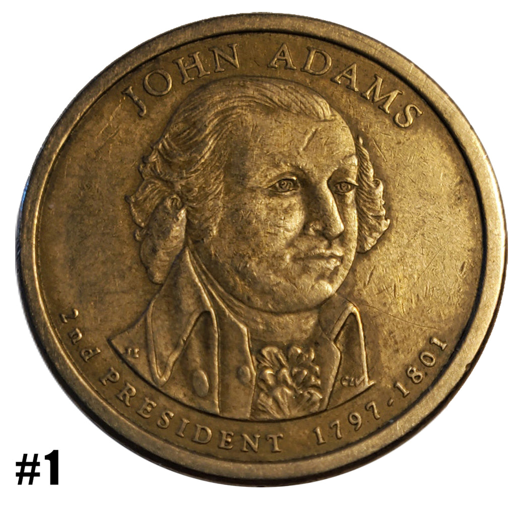 2007-D & P President 1797-1801 John Adams $1 Coin (7911) – Hahn's