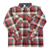 SALE Oscar Sport Fleece Lined Buffalo Plaid Cotton/Poly Button Shirt