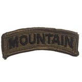 Patch - Military Tabs - Sew On (7820)