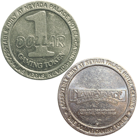 Nevada Palace Casino (Las Vegas) $1 Gaming  Token (7792)