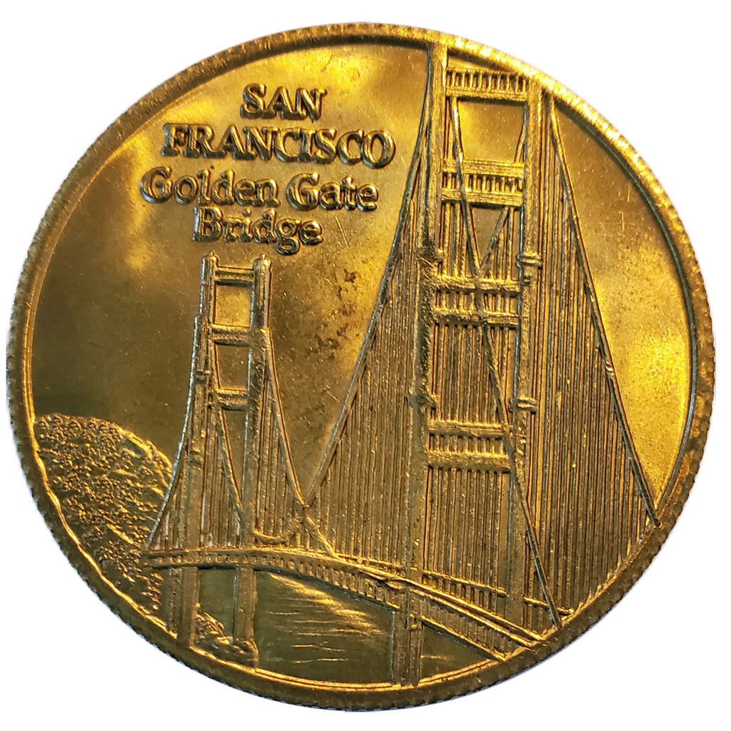 Golden Age Project PRE-73 MKⅢ 3/22値下げ！ San Francisco Golden Gate Bridge CA 1973 Coin (8064) – Hahn's
