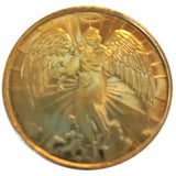 St Michael - Guardian Angel Pocket Medal Coin (8094)