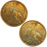 St Michael - Guardian Angel Pocket Medal Coin (8094)