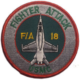 Patch - F/A-18 Hornet Fighter - Sew On (7969)