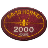 Patch - F/A-18 Hornet Fighter - Sew On (7969)