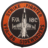 Patch - F/A-18 Hornet Fighter - Sew On (7969)