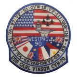 Patch - U.S. Military Ships - Sew On (7755)