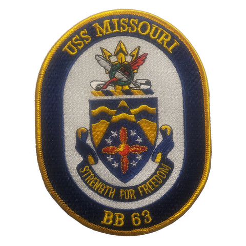 Patch - U.S. Military Ships - Sew On (7755)