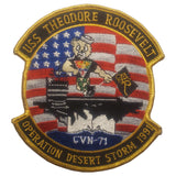 Patch - U.S. Military Ships - Sew On (7755)