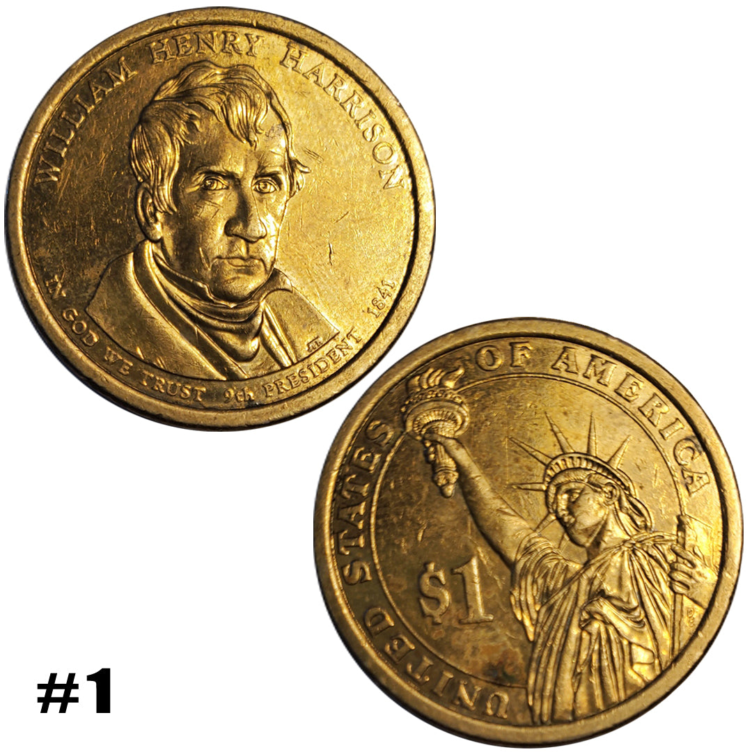 2009-D President 1841 William Henry Harrison $1 Coin (7912