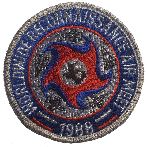 Patch - Worldwide Reconnaissance Air-Meet 1988  - Sew On (7973)