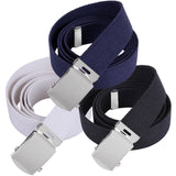 Belt- 54" Fully Adjustable Web  w/Chrome Buckle & Tip