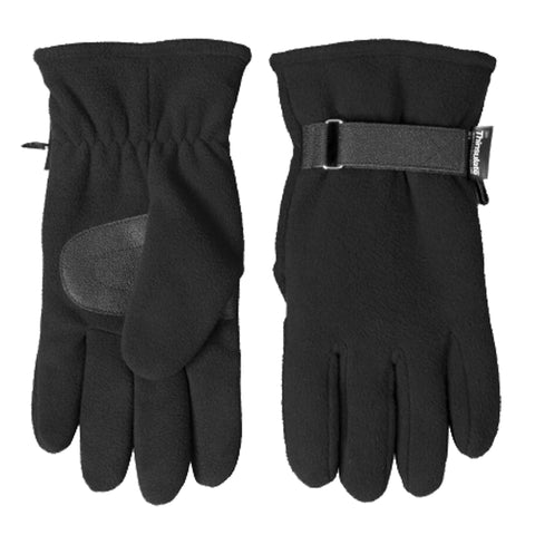 Gloves - Broner Waterproof Fleece Gloves - Black & Navy