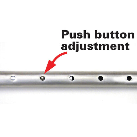 Stansport Aluminum Pole  - 8' - Push Lock