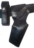 Holster - USED Bianchi Leather (Colt 45 .45acp Pistol), Ammo Pouch  & Belt