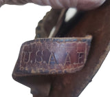 Holster - Vintage Pistol Leather Shoulder Harness  w/Cartridge Holster