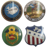 Large Rare Vintage Plaques Medallions