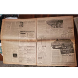 Rare WWII Los Angeles Times 8/30/1942 "Navy's Story of Solomons Japs ..."