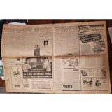 Rare WWII Los Angeles Times 8/30/1942 "Navy's Story of Solomons Japs ..."
