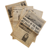 Rare San Francisco Examiner 11/22/1968 "Miracle In The Bay -- Jet Crash, 107 Safe"