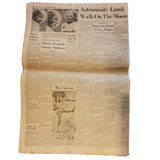 Rare San Jose Mercury 7/21/1969 "On The Moon!"