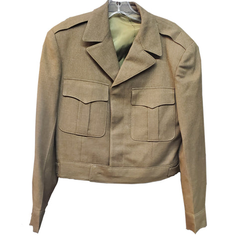 Vintage Men's US Military Wool Field Jacket (Ike)- OD