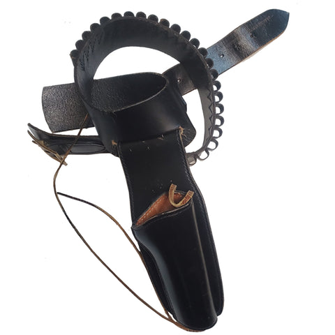Holster - Vintage Hunter Leather & Leather Belt