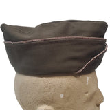 Vintage Army Garrison Cap w/WWII Engineer Center Fare Fac Pin