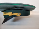 Vintage East German Police Visor Cap (No Insignia)