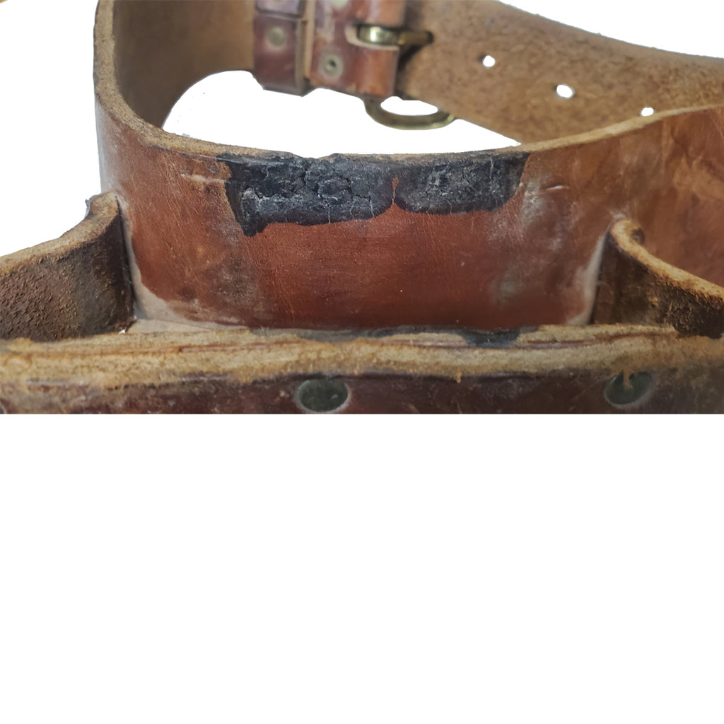 Vintage Leather Belt w/Square Tool Pouch – Hahn display picture 1