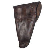 Holster - Rare WWII German Officers Leather Pistol Gun w/Ammo Magazines