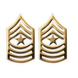 Gold Metal Rank - USMC Anodized  - Enlisted
