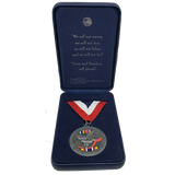 Hometown Heroes Salute 9/11 Medallion - George Bush w/Case