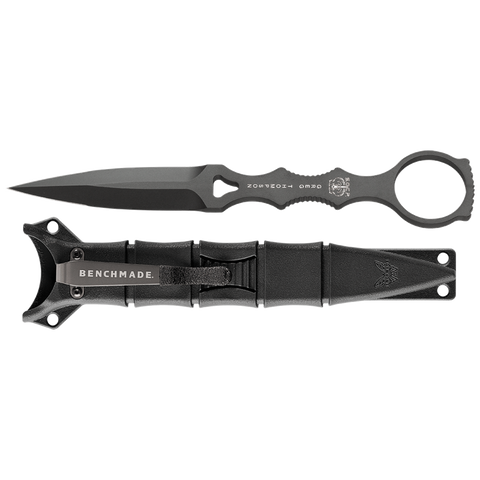 Benchmade SOCP Dagger, FB, Sheath (BM-176BK) - Hahn's World of Surplus & Survival - 1