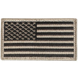Patch - US Flag -  Hook & Loop 3 3/8" x 1 7/8"