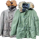 USAF 1511 Men’s N3B Flyers Nylon Twill Jacket -  Sage