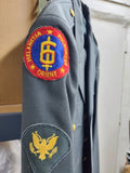 Vintage US Army Class A Dress Uniform (Pants & Jacket) - Green