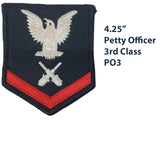 Patch - Vintage US Navy Chevrons Rating Badges - Sew On (2026)
