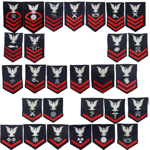 Patch - Vintage US Navy Chevrons Rating Badges - Sew On (2026)